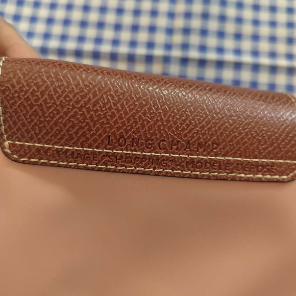 Longchamp Le Pliage Pink Foldable Shoulder Bag - Picture 4 of 8